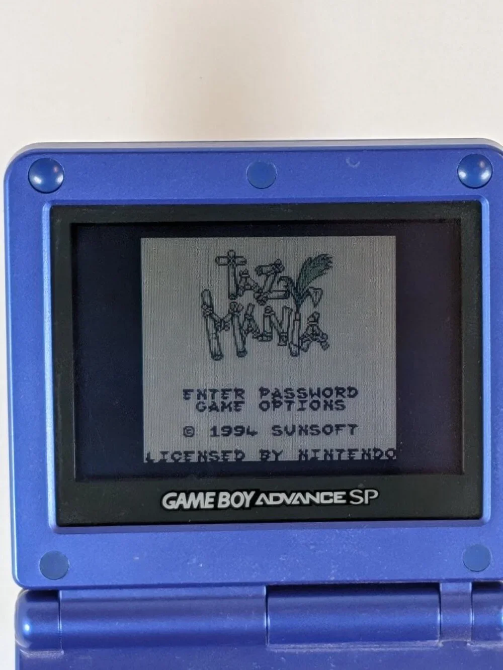 Taz-Mania Nintendo Game Boy GB Cartridge & Case, Authentic, Tested & Working.